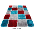 3D Carpet with soft&silk mix yarn